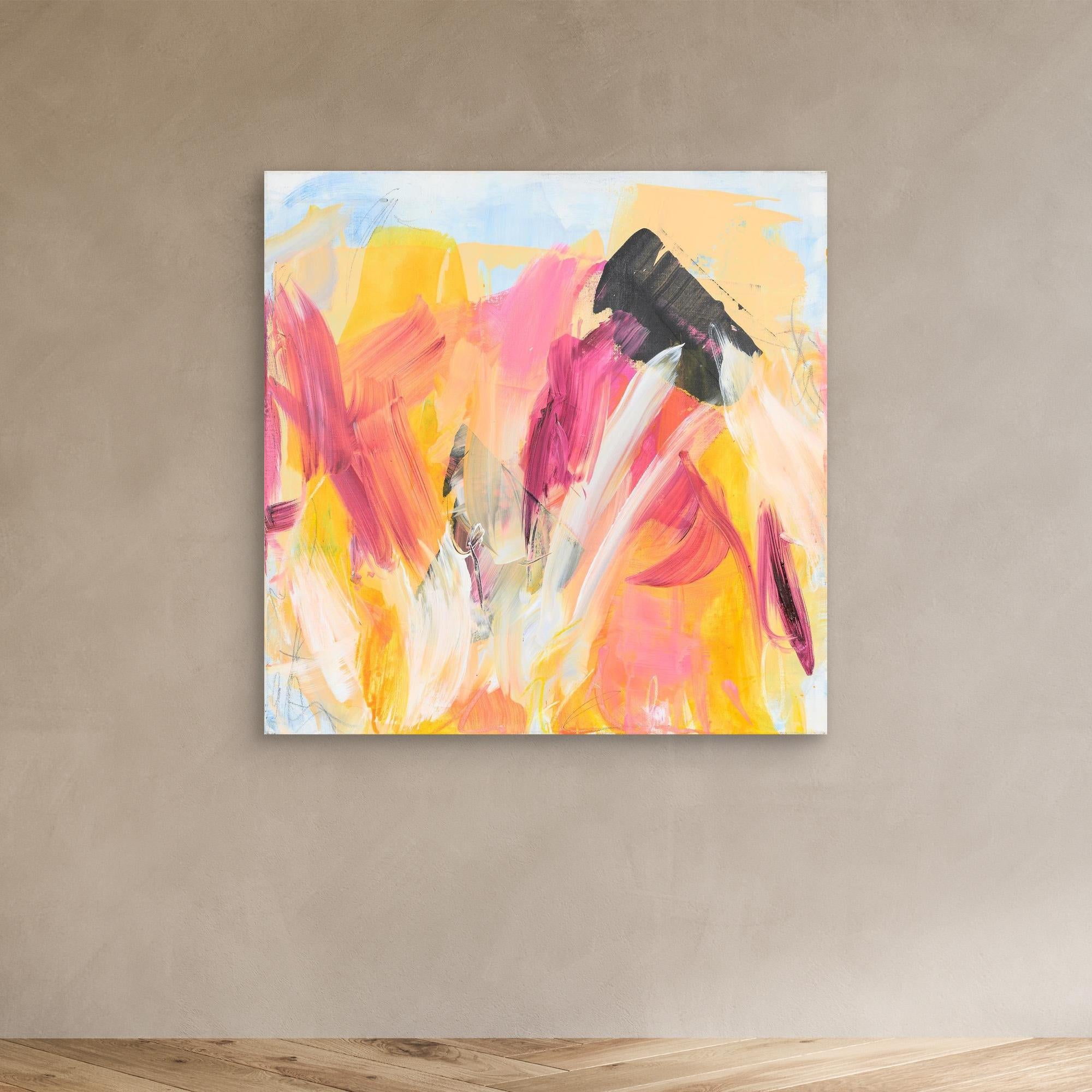 Chill, Baby - Kunstdruck auf Leinwand