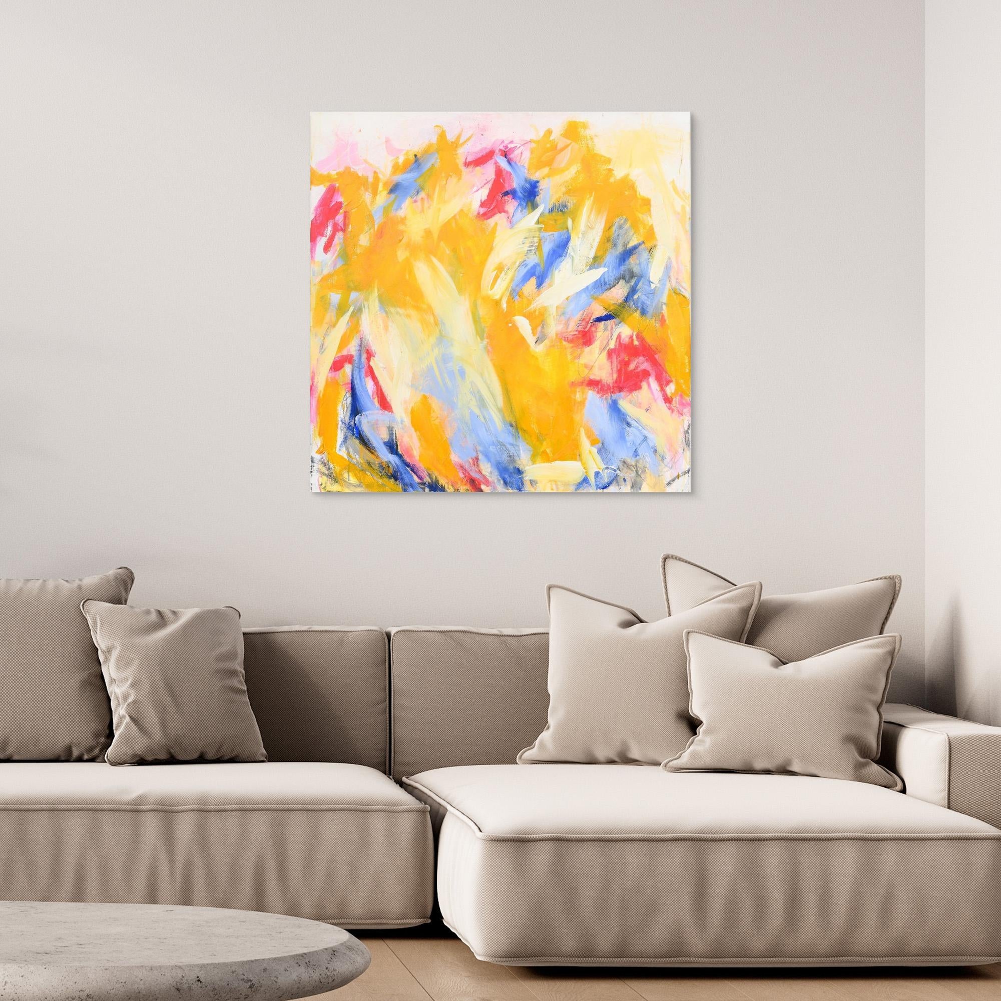 Ich schaff das - Canvas Print