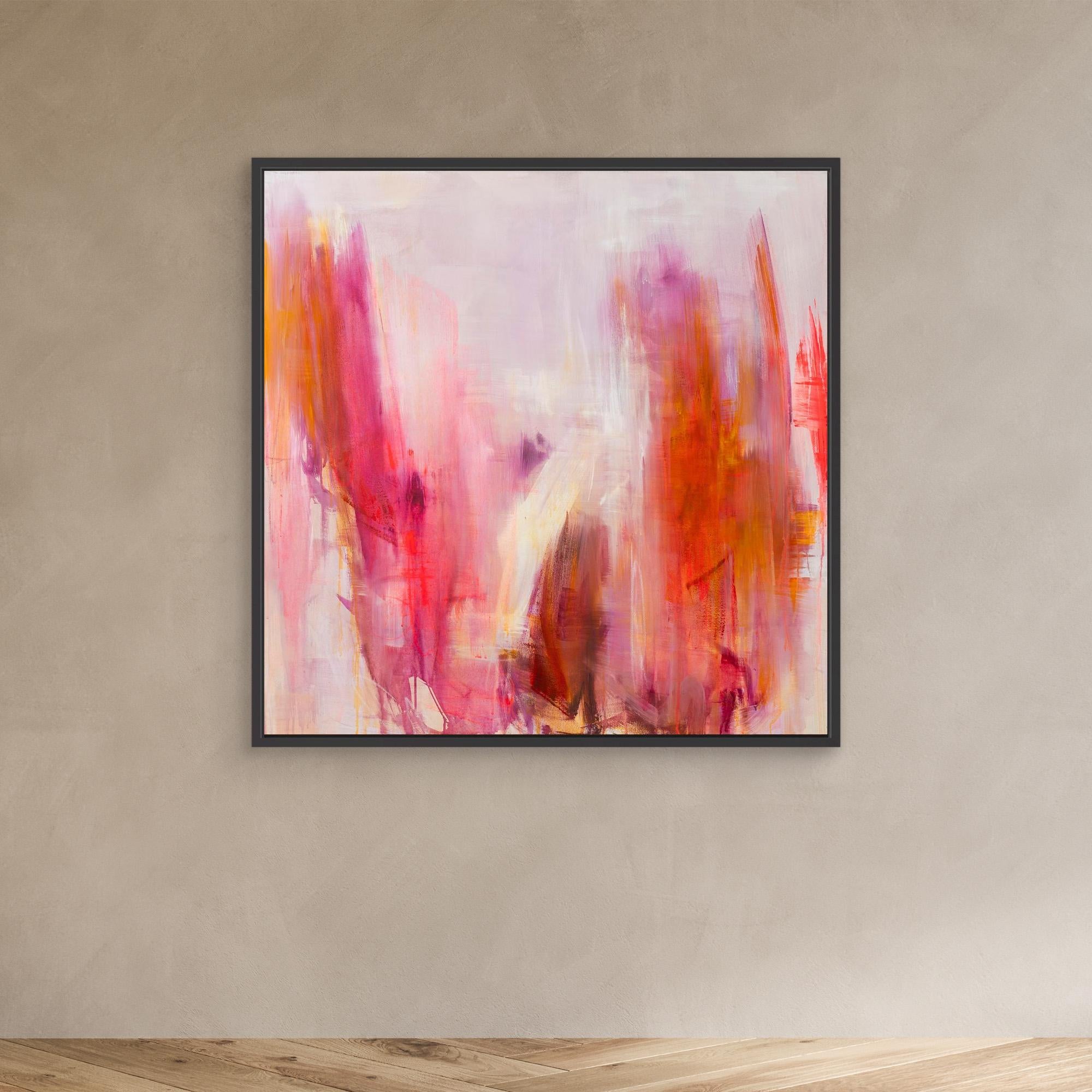 Innehalten - Kunstdruck auf Leinwand