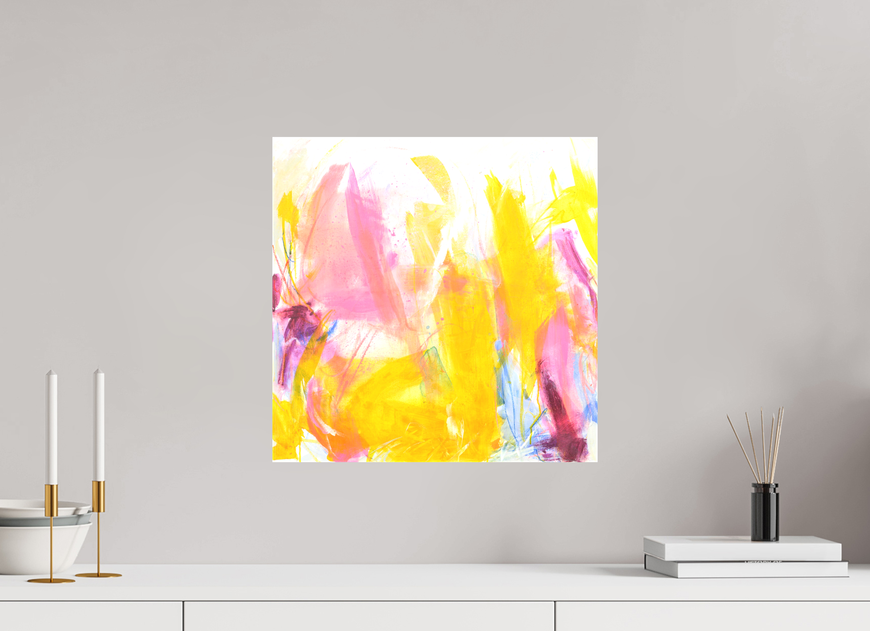 40 x 40 cm, Canvas Print Alles ist möglich - Canvas Print