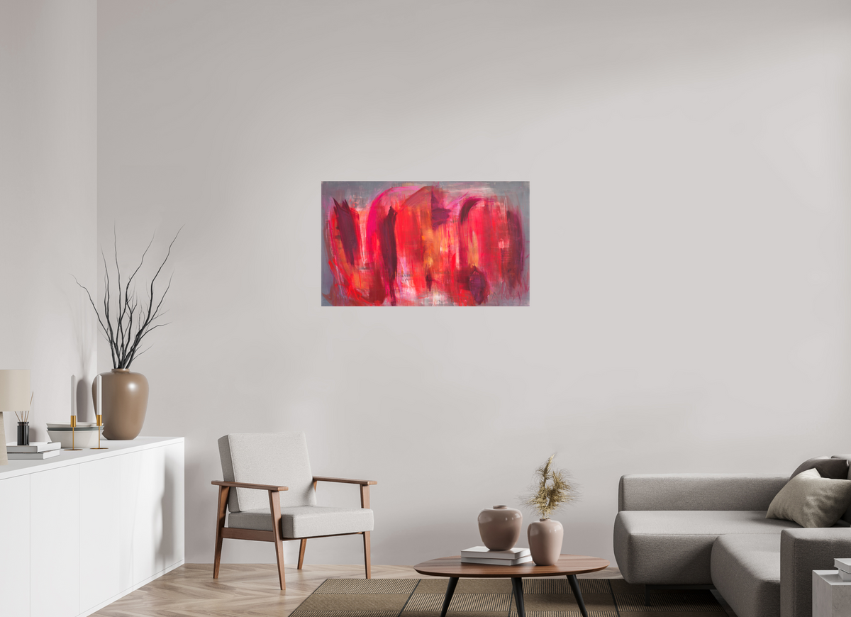 100,4 x 60 cm, Canvas Print Sommerleuchten - Kunstdruck
