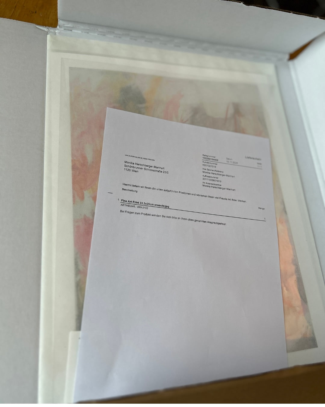 Erwacht - Fine Art Print auf Canson Arches Papier