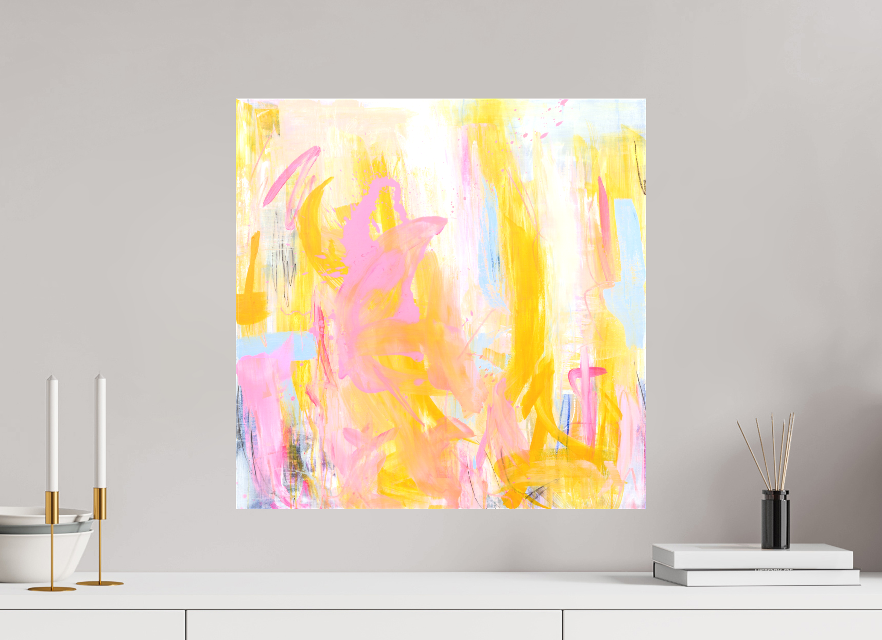 50 x 50 cm, Canvas Print Joy