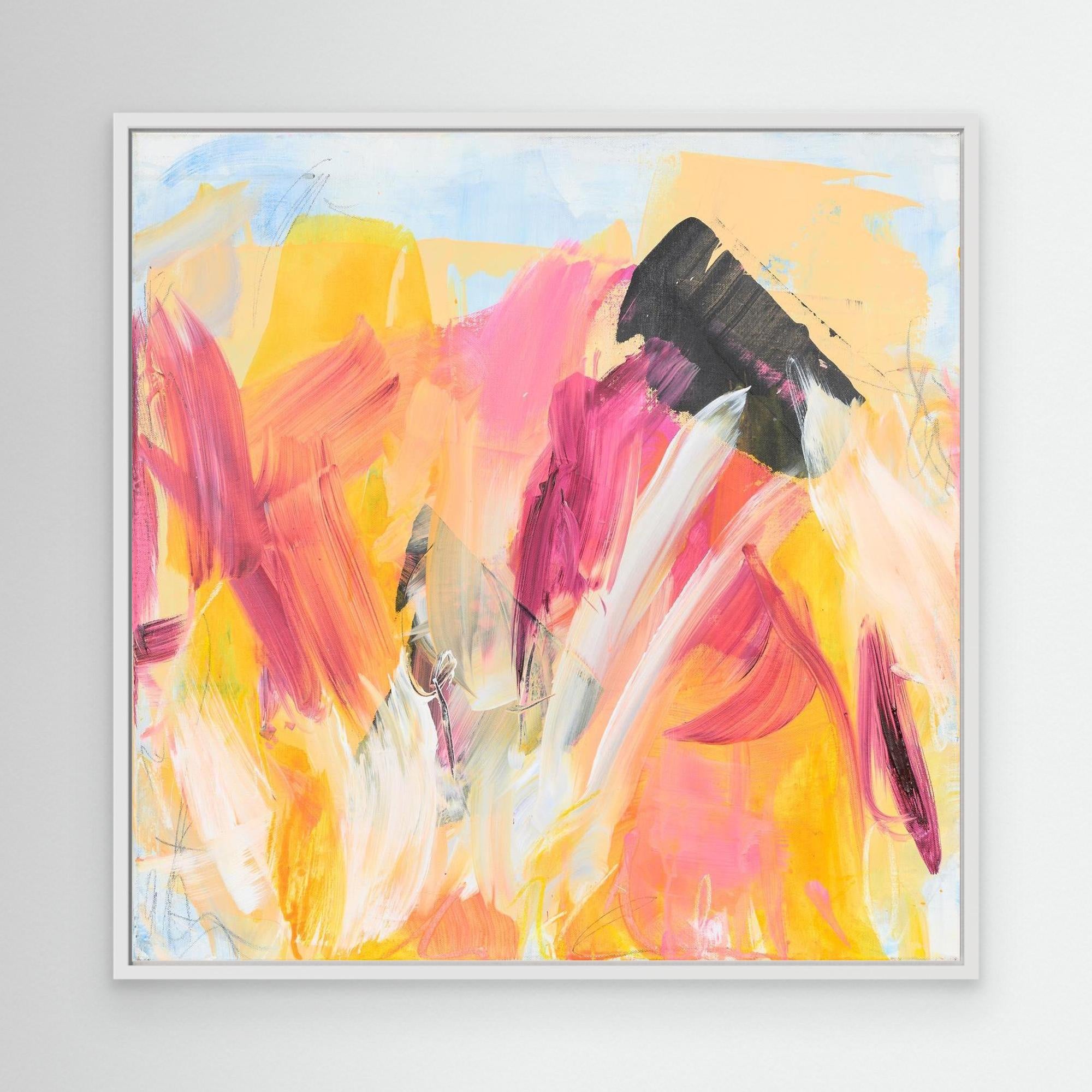 Chill, Baby - Kunstdruck auf Leinwand