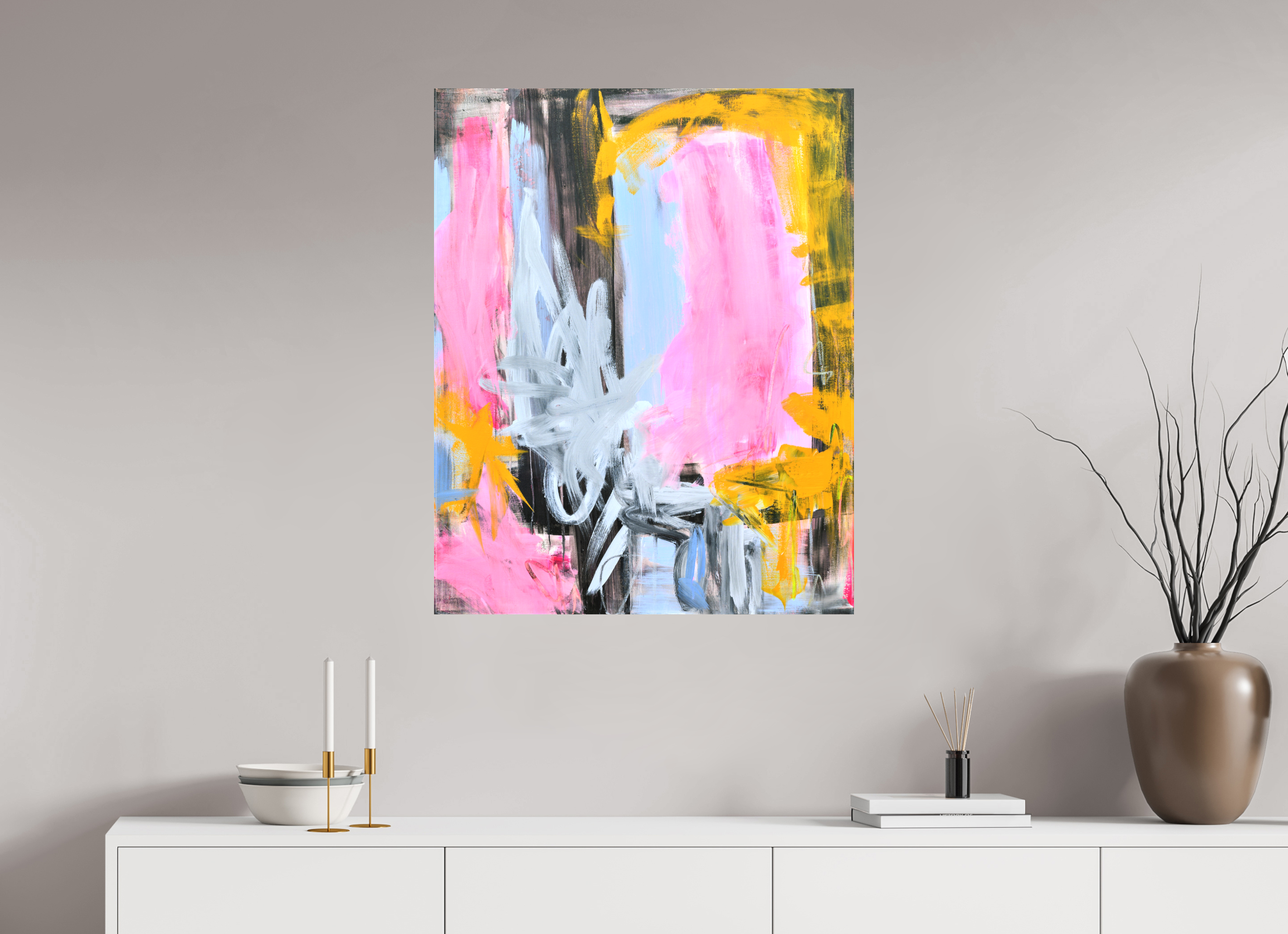 70 x 87,9 cm, Canvas Print Hoffnung - Canvas Print