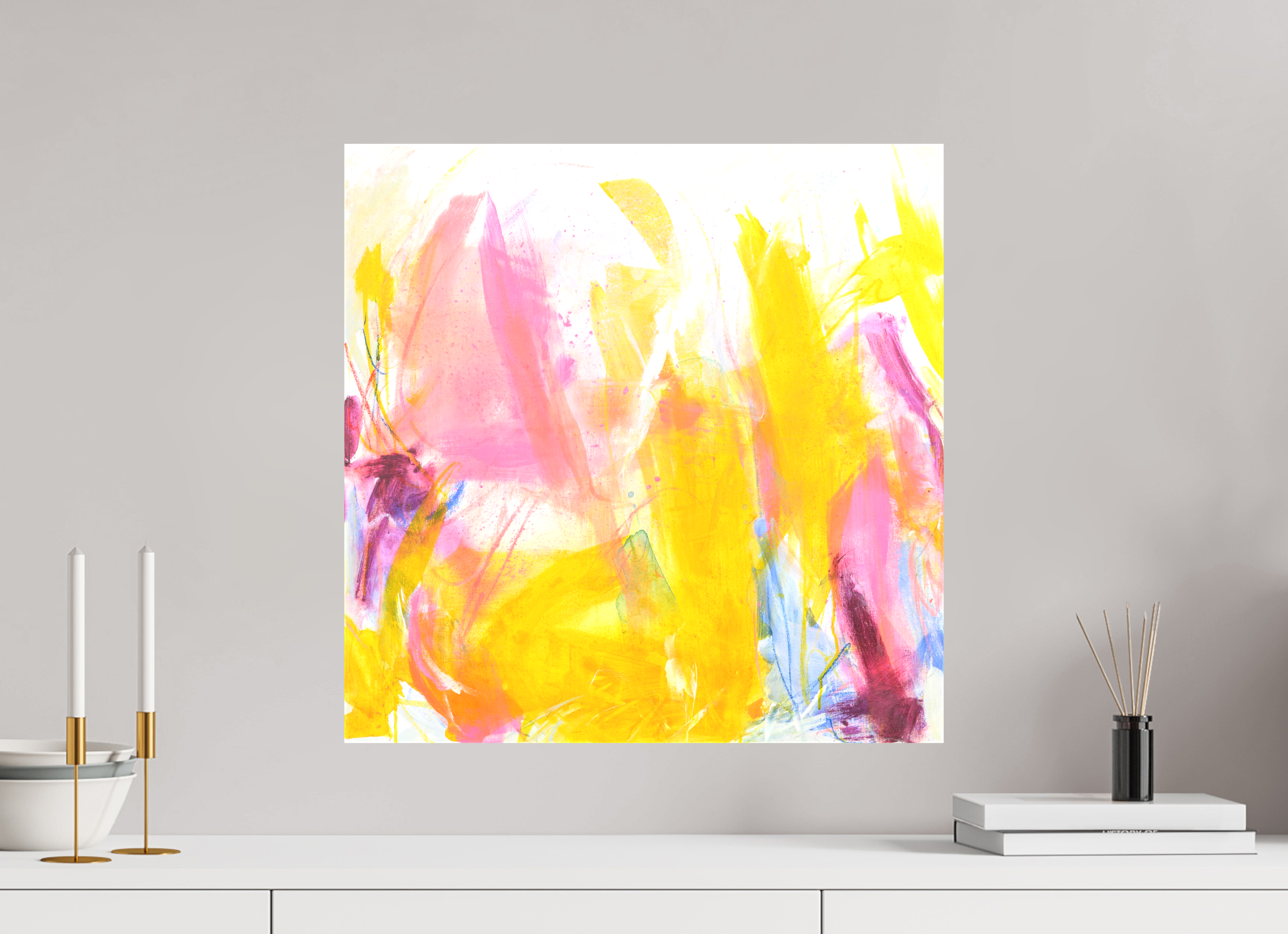 50 x 50 cm, Canvas Print Alles ist möglich - Canvas Print