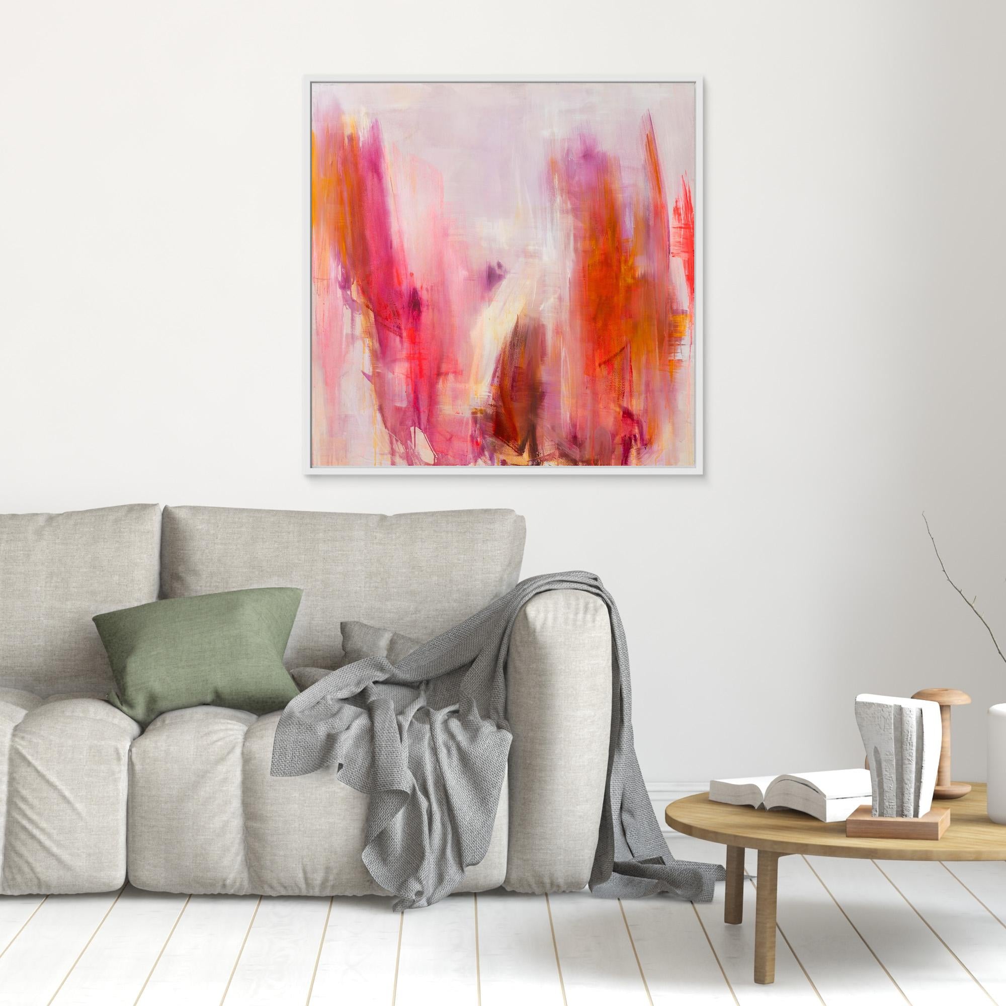 Innehalten - Kunstdruck auf Leinwand