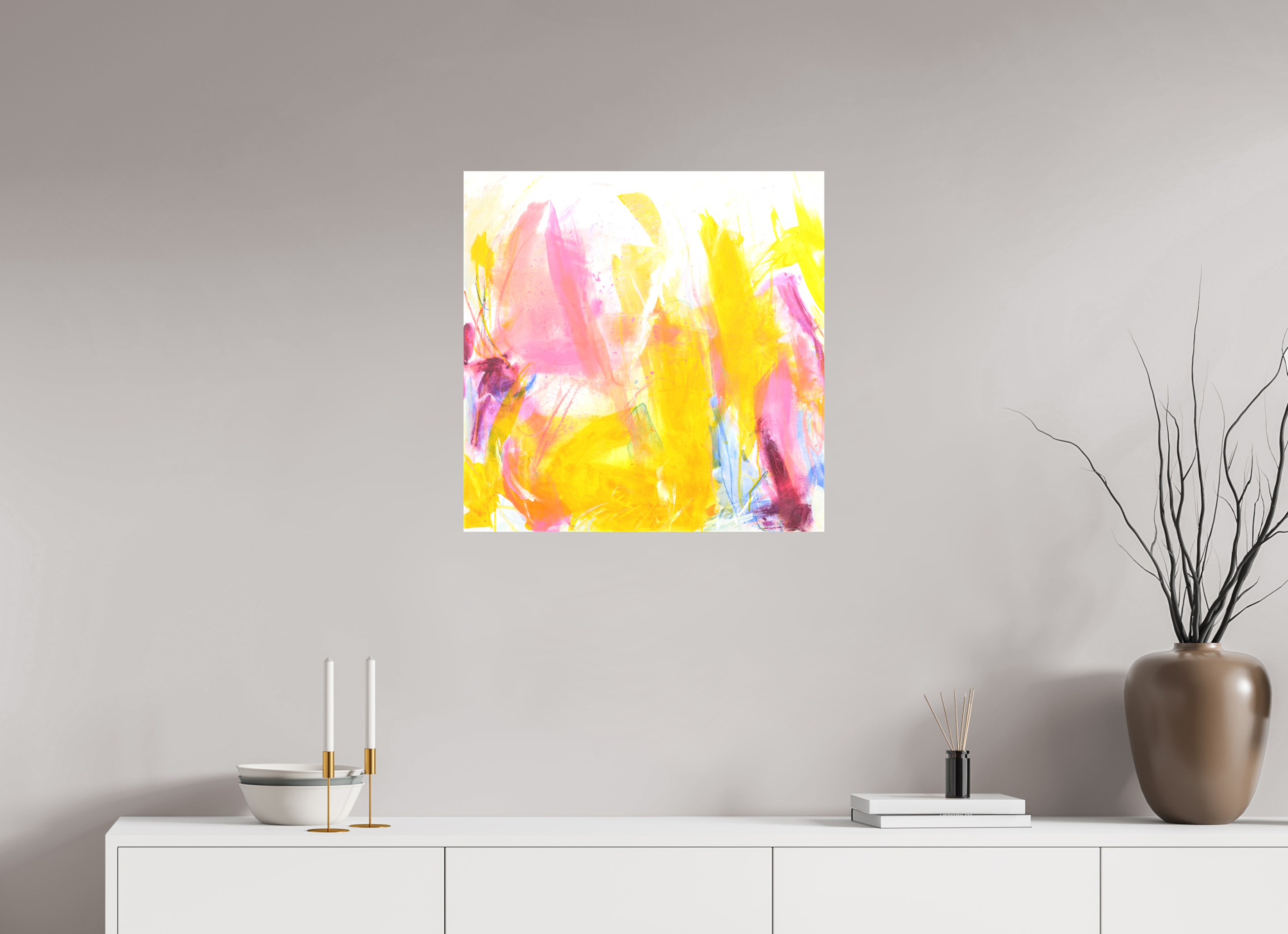 60 x 60 cm, Canvas Print Alles ist möglich - Canvas Print