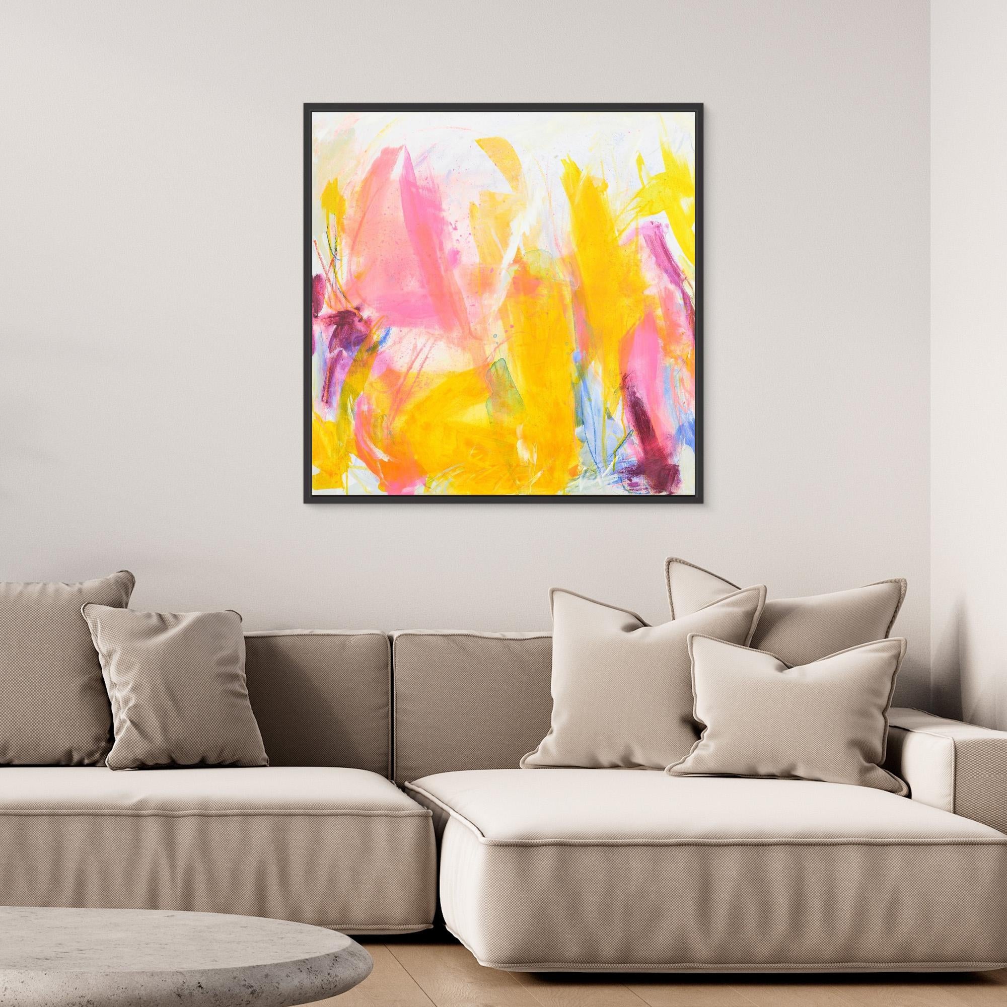 Alles ist möglich - Kunstdruck auf Leinwand