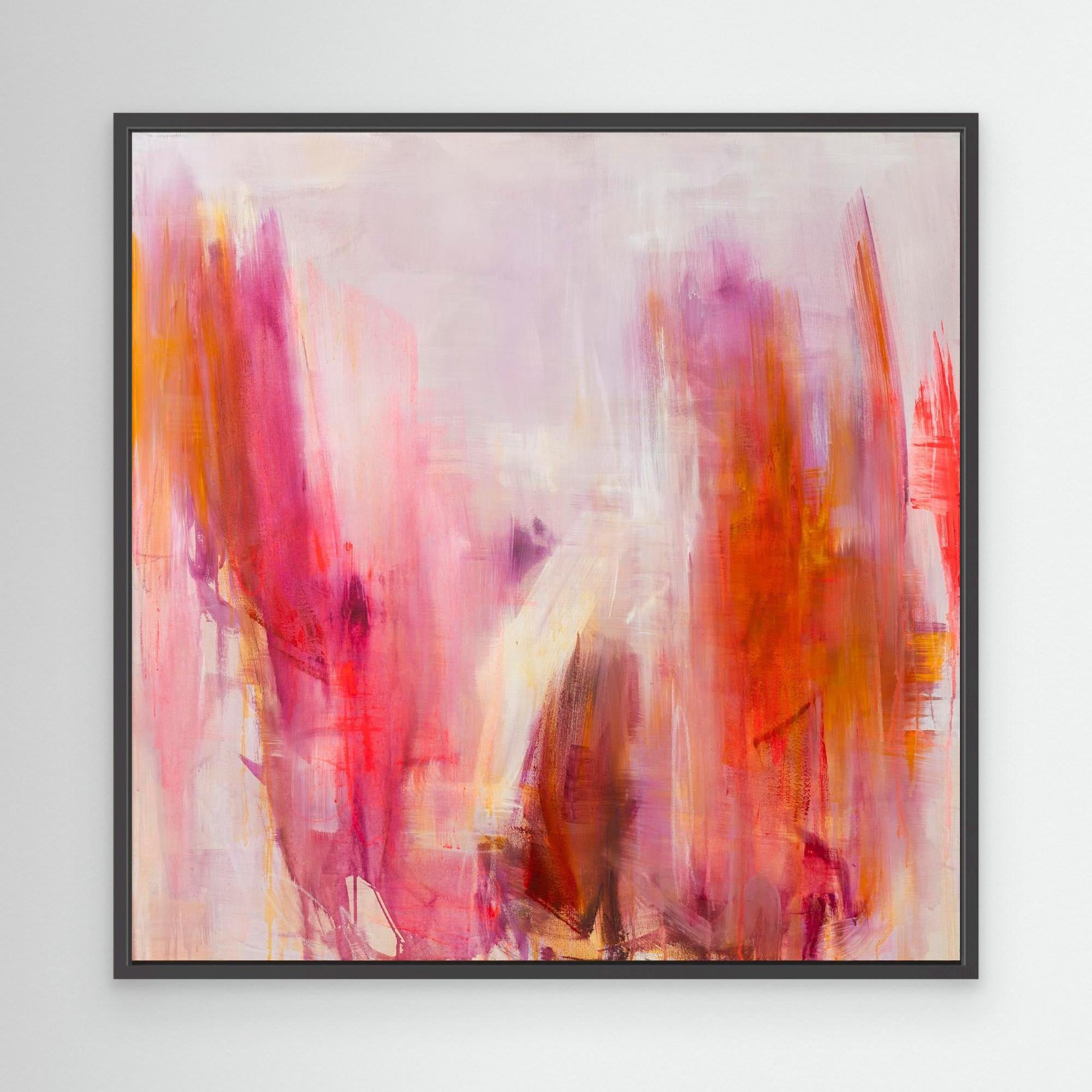 Innehalten - Kunstdruck auf Leinwand