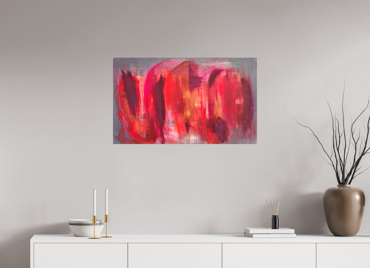 83,7 x 50 cm, Canvas Print Sommerleuchten - Kunstdruck