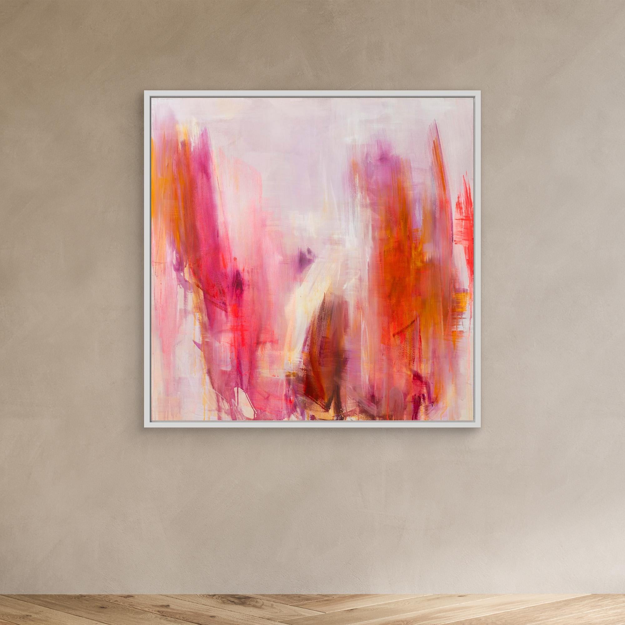 Innehalten - Kunstdruck auf Leinwand