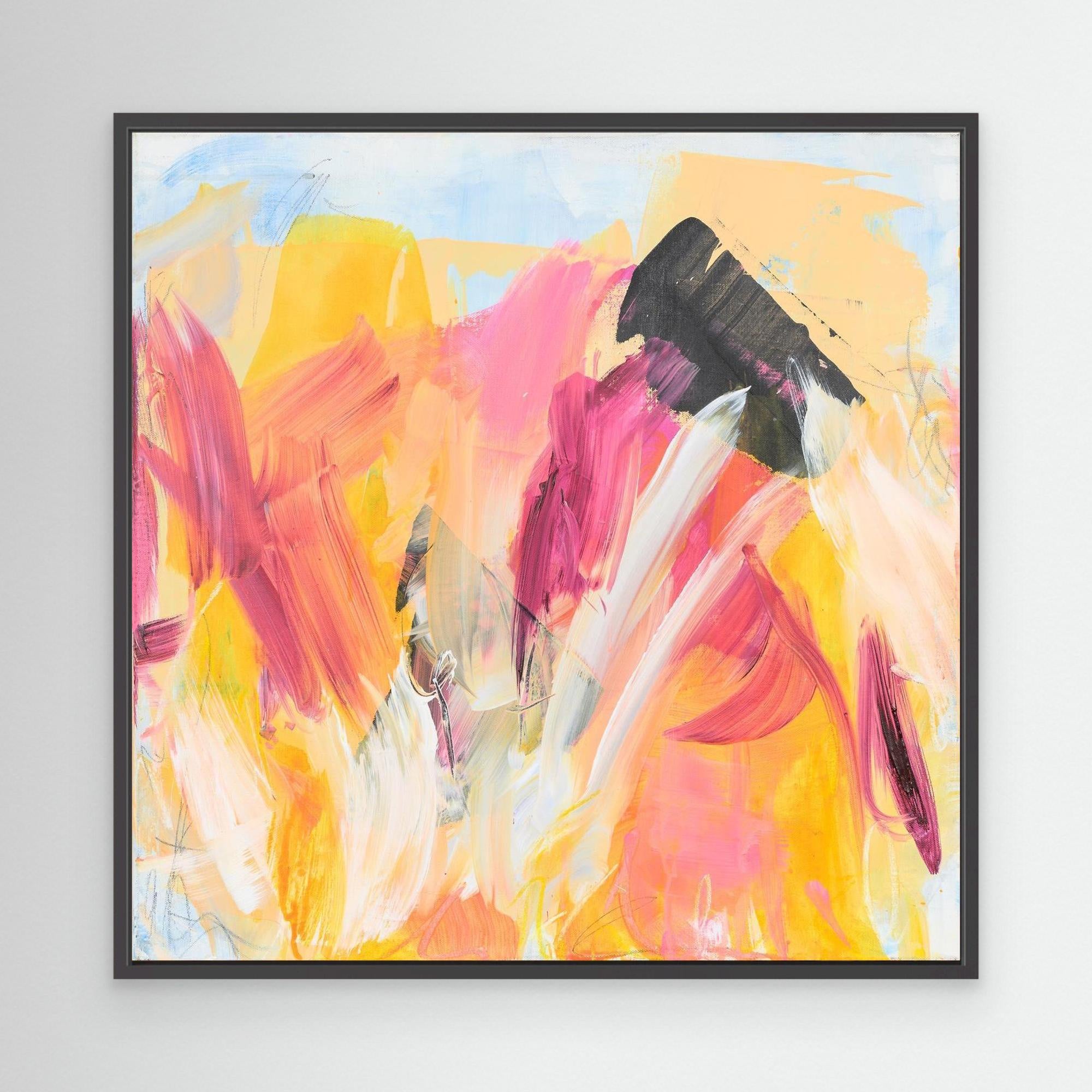 Chill, Baby - Kunstdruck auf Leinwand