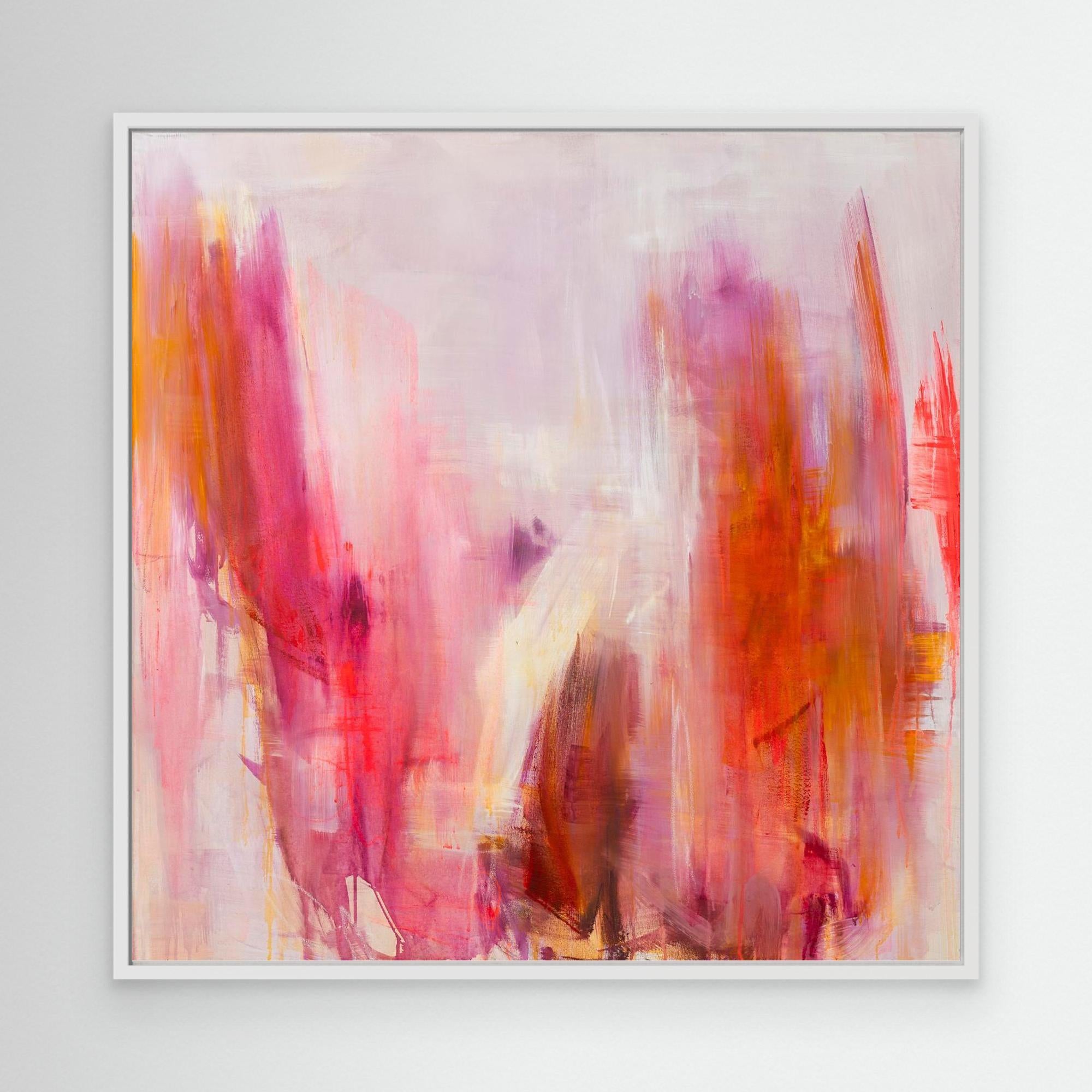 Innehalten - Kunstdruck auf Leinwand