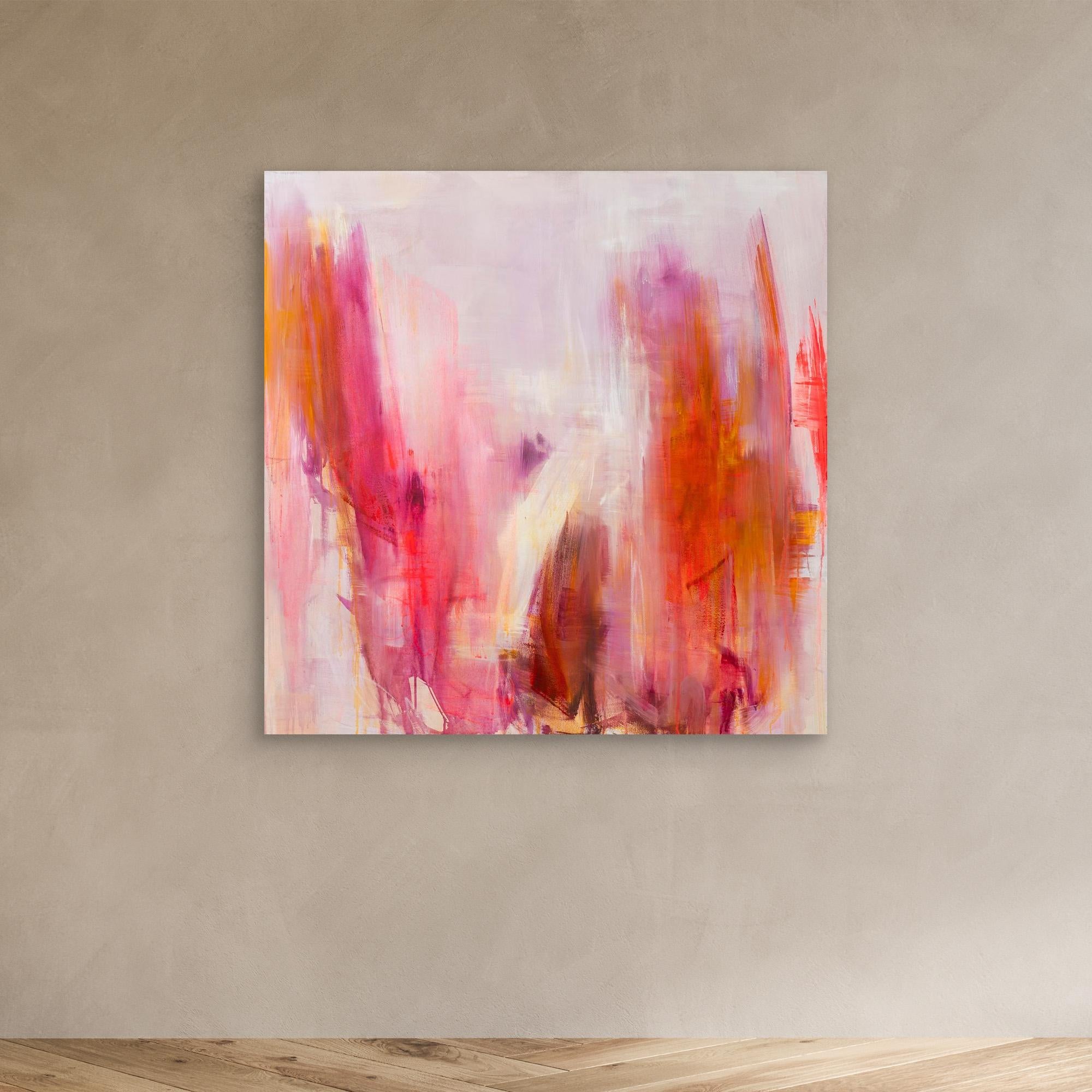 Innehalten - Kunstdruck auf Leinwand