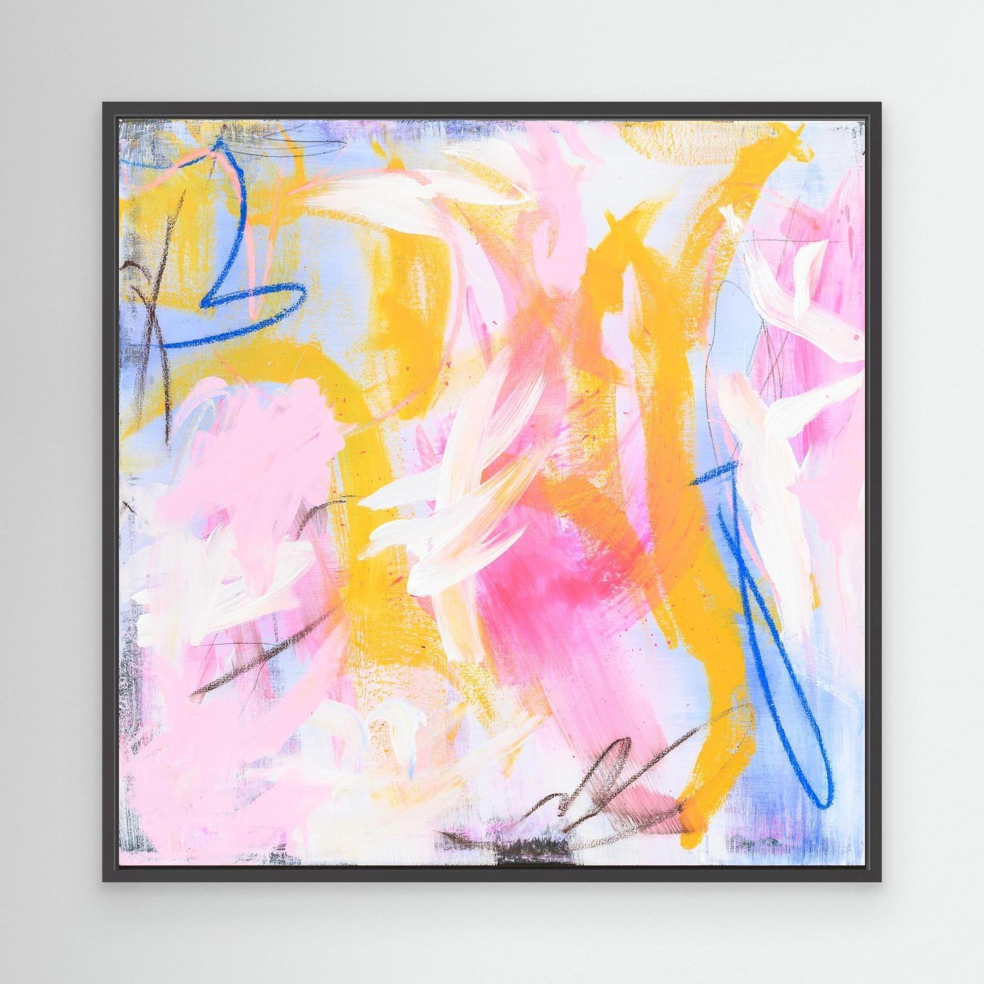 Engelsflügel? - Kunstdruck auf Leinwand